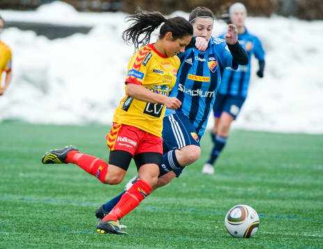 Lisa Klinga, Tyresö och Natalia Rickne, Djurgården