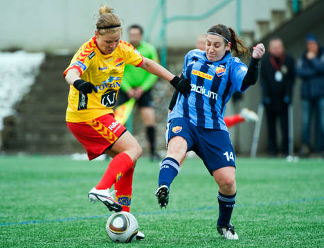 Katrin Schmidt, Tyresö och Natalia Rickne, Djurgården