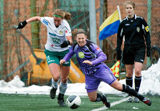 Madeleine Tegström, Hammarby och Pavlina Scasna, Malmö