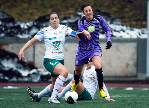 Therese Brogårde, Hammarby och Therese Sjögran, Malmö