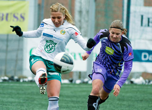 Matilda Agné, Hammarby och Pavlina Scasna, Malmö