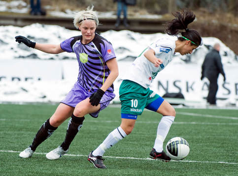 Nilla Fischer, Malmö och Nazanin Vaseghpanah, Hammarby