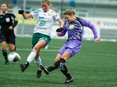 Madeleine Tegström, Hammarby och Pavlina Scasna, Malmö