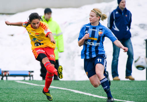 Lisa Klinga, Tyresö och Alexandra Höglund, Djurgården