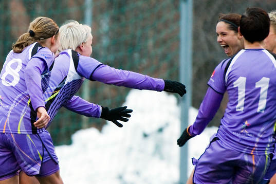 Nilla Fischer och Kathryn Gill, Malmö