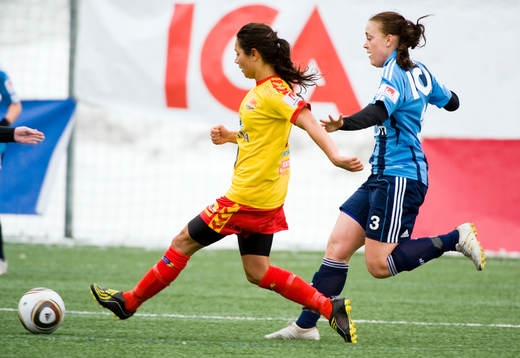 Lisa Klinga, Tyresö och Freja Hellenberg, Djurgården