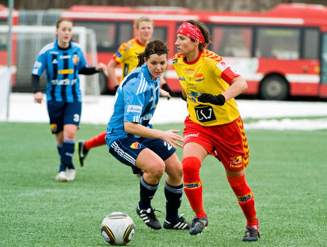 Rebecca Johnson, Djurgården och Azra Durakovic, Tyresö