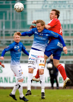 Magnus Andersson, Trelleborg och Erik Edman, Helsingborg