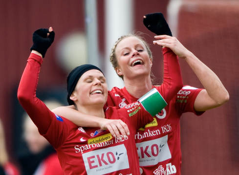 2-0 Susanne Moberg, jubel