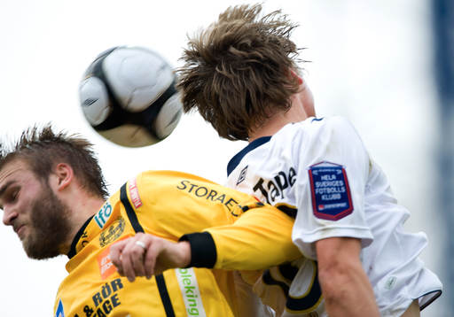 Jesper Westerberg nickduell med en Gefle-spelare