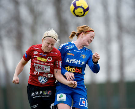 Nickduell Martina Sandström, Sunnanå och Emelie Johnsson,