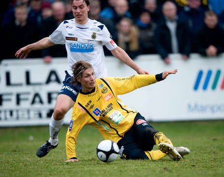 Tobias Grahn och Mjällby föll