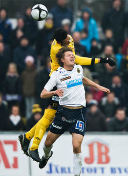 Daniel Westlin, Gefle och Juan Robledo, Mjällby, nick,