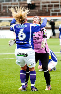 Bläddra bland fler bilder av Fotboll, damallsvenskan, Jitex-Umeå