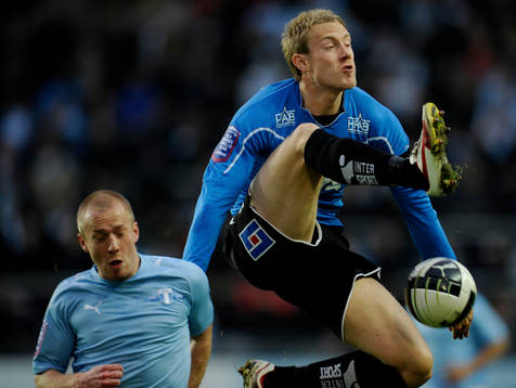 Daniel Larsson, Malmö och Johnny Lundberg, Halmstad