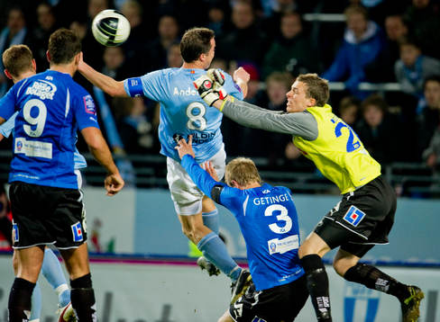 Daniel Andersson, Malmö och Robin Malmkvist, målvakt