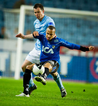 Daniel Andersson, Malmö och Marcus Olsson, Halmstad