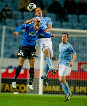 Jamsin Sudic, Malmö och Marcus Olsson, Halmstad
