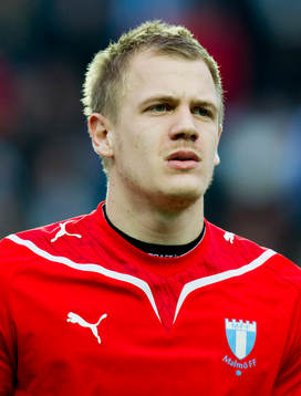 Fotboll, Allsvenskan, Johan Dahlin, målvakt Malmö FF