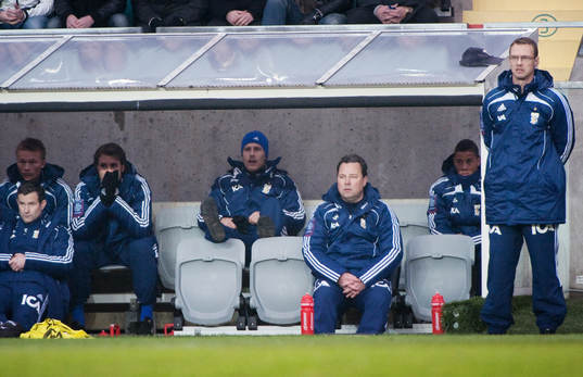 Tobias Hysén, IFK Göteborg, lämnar plan