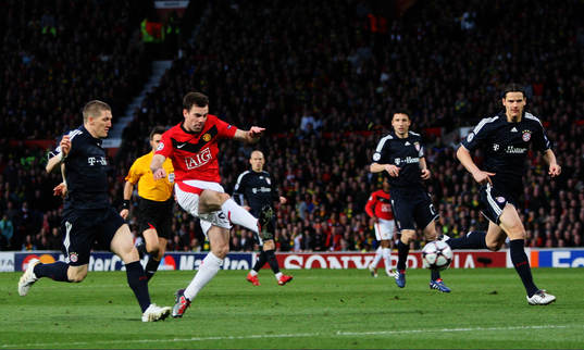 Fotboll, UEFA Champions League, Manchester United - Bayern