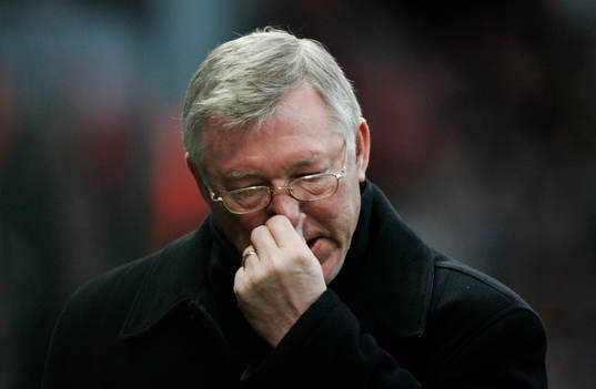 Sir Alex Ferguson, tränare, Manchester United