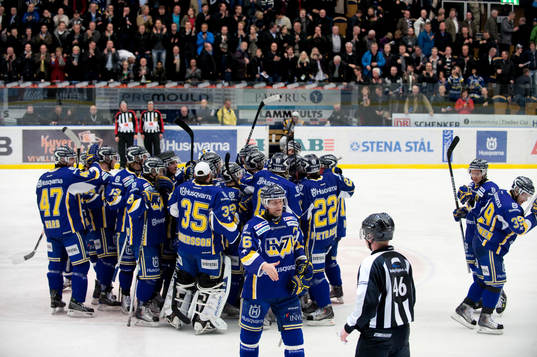 HV71, jubel, Johan Davidsson
