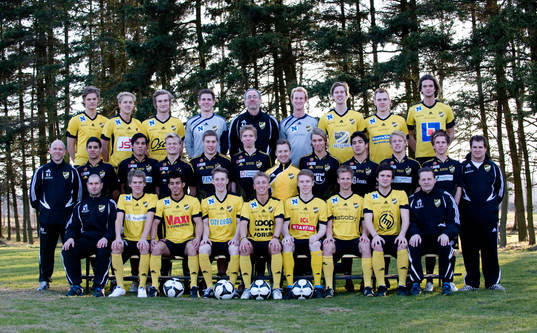 Fotboll, IFK Hässleholm, lagbild