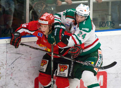 Johan Andersson, Almtuna och Jeremy Colliton, Rögle