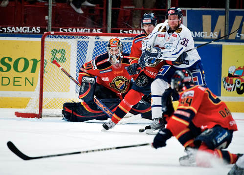 Fredrik Emvall, Linköping och Gustaf Wesslau, målvakt,