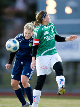 Fotboll, dam, småklubb, FC Hessleholm - Västra Karup
