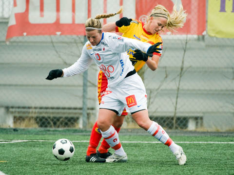 Louise Östman, Örebro och Line Roddik/Hansen, Tyresö