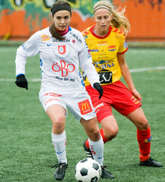 Maria Nordbrant, Örebro och Line Roddik/Hansen, Tyresö