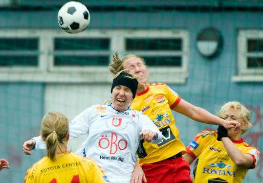 Elin Magnusson, Örebro och Kirsten van de Ven, Tyresö