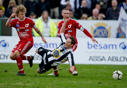 Emil Berger och Tobias Solberg, Degerfors och Johan