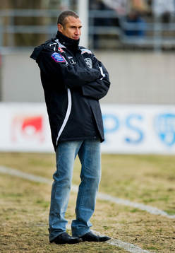 Fotboll, Superettan, Henrik Larsson, tränare Landskrona