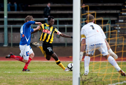John Chibuike, Häcken. Johan Niklasson, Henrik Gustavsson,