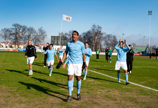 Wilton Figueiredo, Malmö. Jubel
