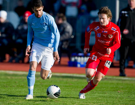 Jimmy Durmaz, Malmö och Mattias Johansson, Kalmar