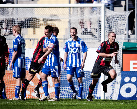 Imad Chhadeh, Brommapojkarna, gör 1-1. Jubel
