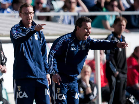 Jonas Olsson, Stefan Rehn, tränare IFK Göteborg