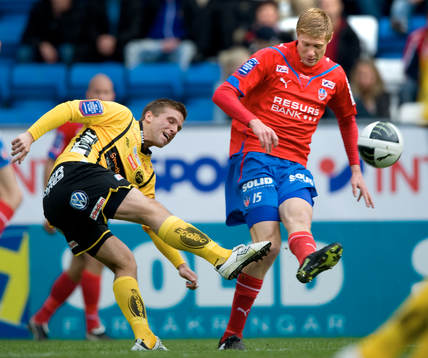 Anders Svensson, Elfsborg och Markus Holgersson, Helsingborg