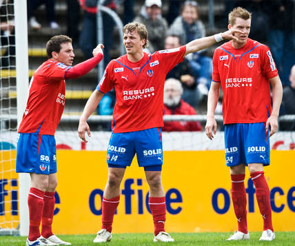 Ardian Gashi, Erik Edman och Marcus Nilsson