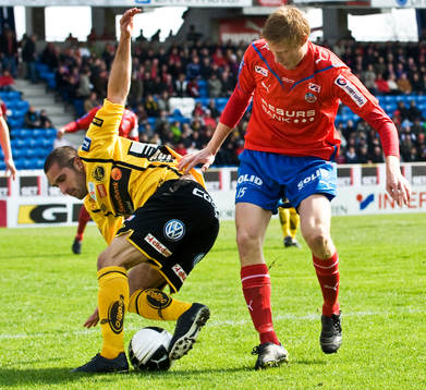 Emir Bajrami, Elfsborg och Markus Holgersson, Helsingborg