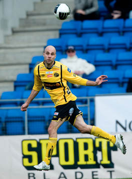 Teddy Lucic, Elfsborg, gjorde comeback i slutet av matchen