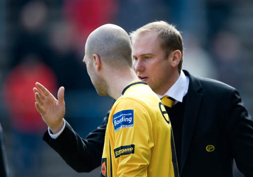 Magnus Haglund, tränare, Elfsborg, släpper in Teddy Lucic