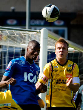 Joe Sise, Halmstad, Marcus Ekenberg, Mjällby