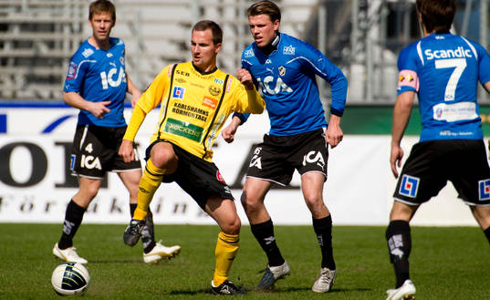 Daniel Nicklasson, Mjällby, Christian Järdler, Halmstad