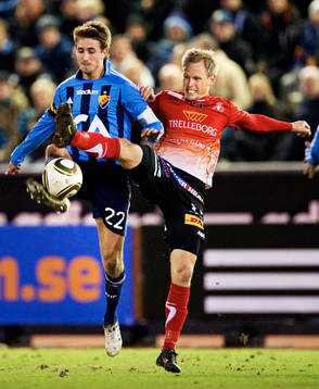 Philip Hellquist, Djurgården, och Magnus Andersson,