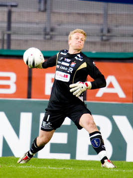 Peter Abrahamsson, målvakt, utkast